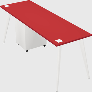 Modern rectangular office desk