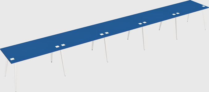Modern rectangular office desk