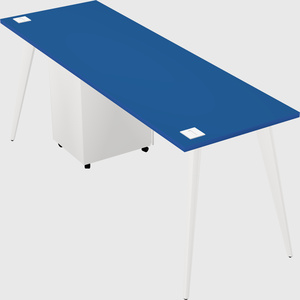 Modern rectangular office desk