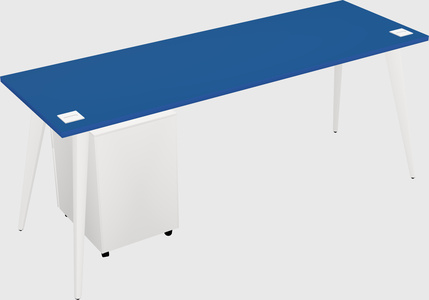 Modern rectangular office desk