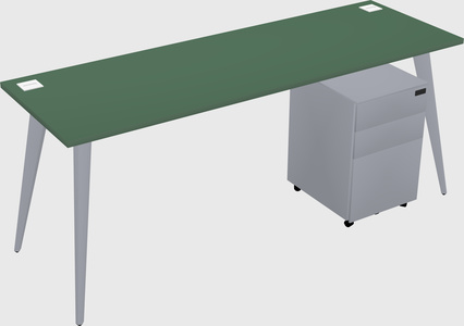 Modern Rectangular Office Desk