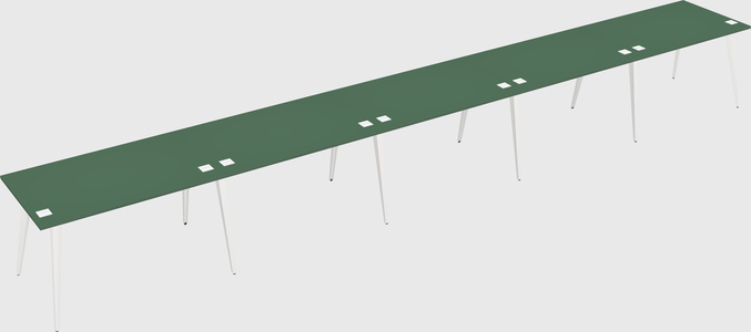 Modern rectangular office desk