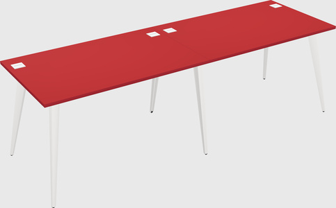 Modern rectangular office desk