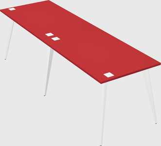 Modern rectangular office desk