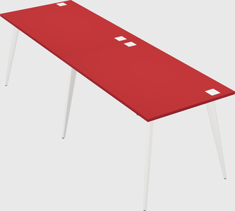 Modern rectangular office desk