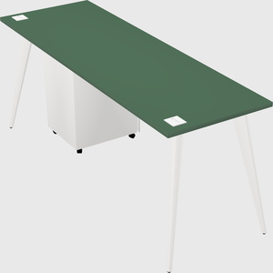 Modern rectangular office desk