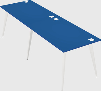 Modern rectangular office desk