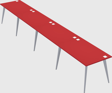 Modern rectangular office desk