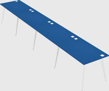 Modern rectangular office desk