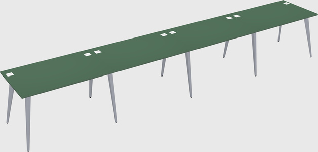 Modern rectangular office desk