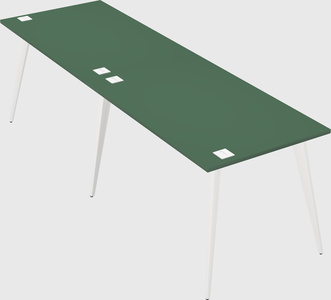Modern rectangular office desk