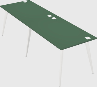 Modern rectangular office desk