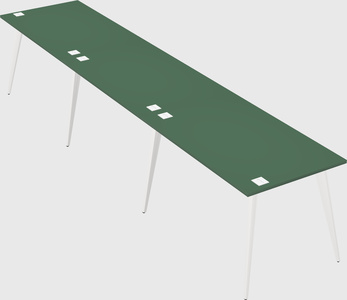 Modern rectangular office desk