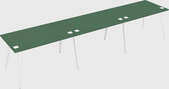 Modern rectangular office desk