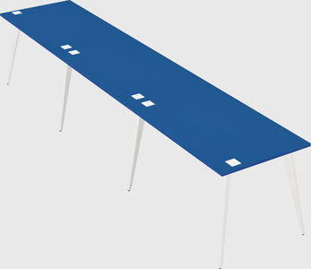 Modern rectangular office desk