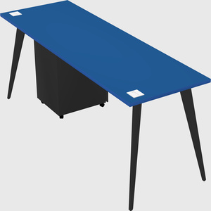 Modern rectangular office desk