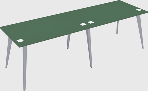 Modern rectangular office desk