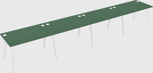 Modern rectangular office desk