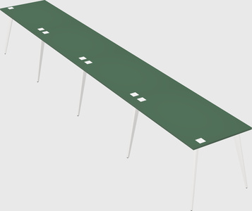 Modern rectangular office desk