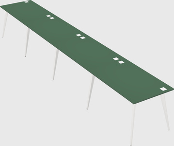 Modern rectangular office desk