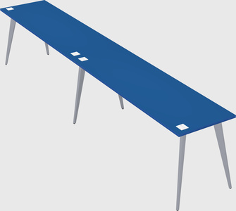 Modern rectangular office desk