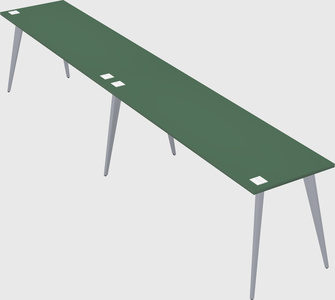 Modern rectangular office desk