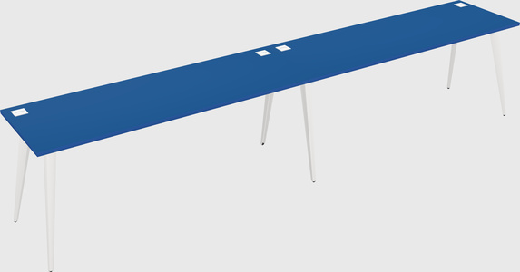 Modern rectangular office desk