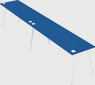 Modern rectangular office desk