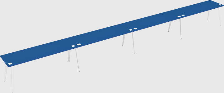 Modern rectangular office desk