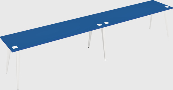 Modern rectangular office desk