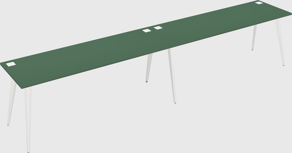 Modern rectangular office desk