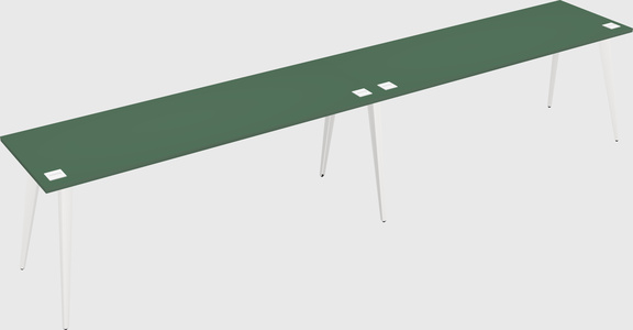 Modern rectangular office desk