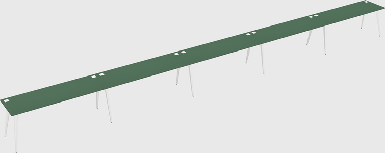 Modern rectangular office desk