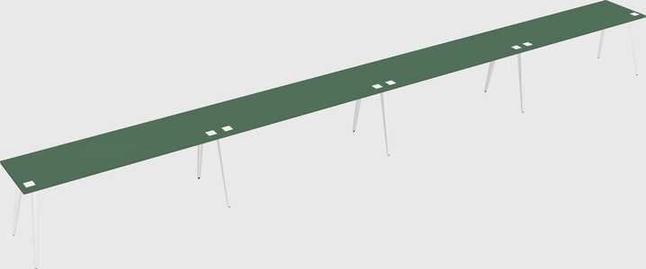 Modern rectangular office desk