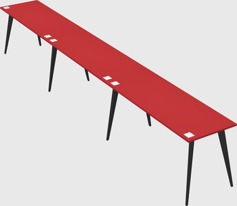 Modern rectangular office desk