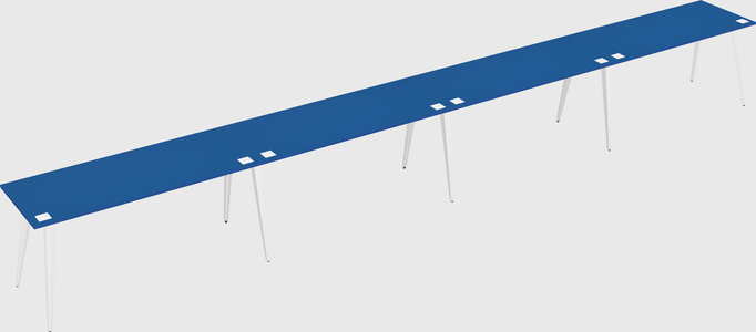 Modern rectangular office desk