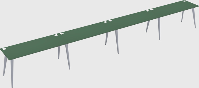 Modern rectangular office desk