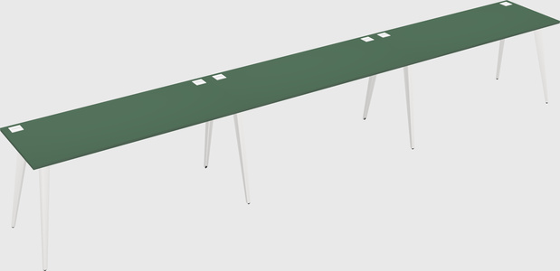 Modern rectangular office desk