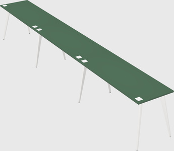 Modern rectangular office desk