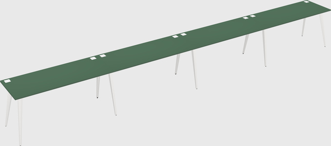 Modern rectangular office desk