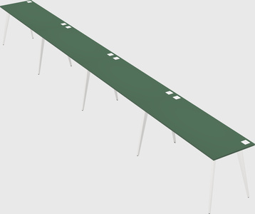 Modern rectangular office desk