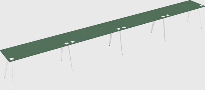 Modern rectangular office desk