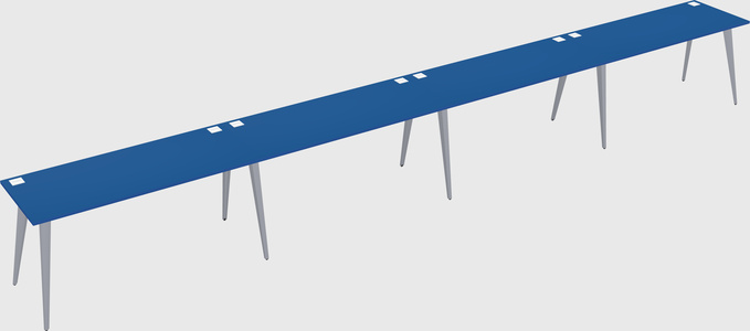 Modern rectangular office desk