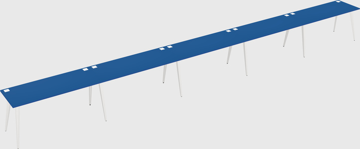 Modern rectangular office desk