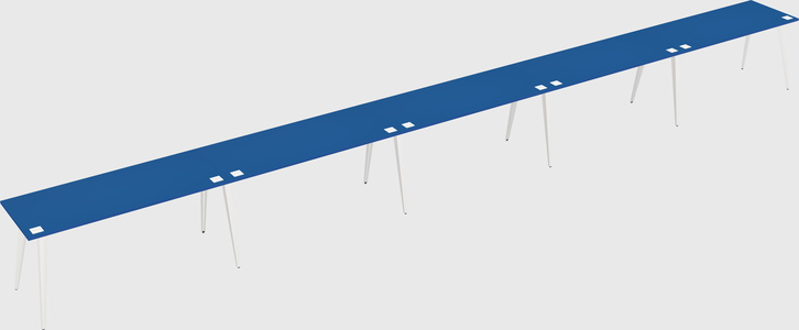Modern rectangular office desk