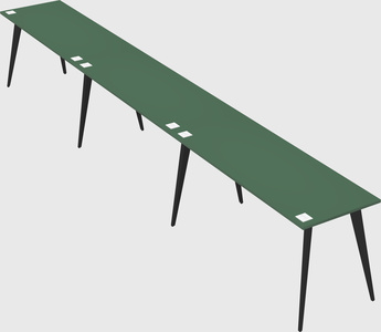 Modern rectangular office desk