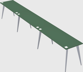 Modern rectangular office desk