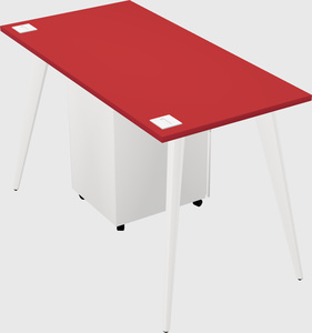Modern rectangular office desk