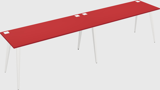 Modern rectangular office desk