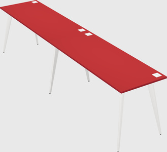 Modern rectangular office desk
